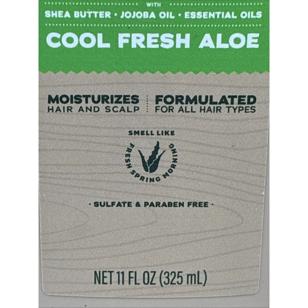 New DR. SQUATCH Conditioner Cool Fresh Aloe 11 oz. ea - 2 Pack